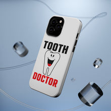 DistinctInk ToughCase for Apple iPhone, Compatible with MagSafe Charging - Tooth Doctor Dentist