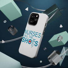 DistinctInk ToughCase for Apple iPhone, Compatible with MagSafe Charging - Nurses Call the Shots