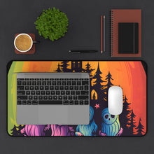 DistinctInk Desk Mat with Discover Your True Path Design for Halloween  LGBTQ+ Pride