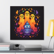 DistinctInk Canvas Wall Art with Finding Your Purpose in Life for Halloween LGBTQ+ Pride