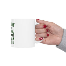 DistinctInk Glossy White Coffee / Tea Mug - Bad Day Fishing is a Good Day