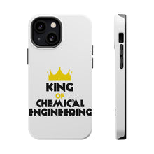 DistinctInk ToughCase for Apple iPhone, Compatible with MagSafe Charging - King of Chemical Engineering