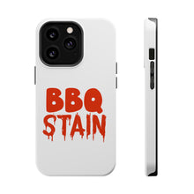 DistinctInk ToughCase for Apple iPhone, Compatible with MagSafe Charging - BBQ Stain Barbecue