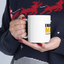 DistinctInk Glossy White Coffee / Tea Mug - Engineering Major Always Right By Design
