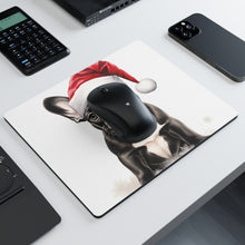 DistinctInk Mouse Pad - 1/4" Foam Rubber - French Bulldog Puppy Drawing