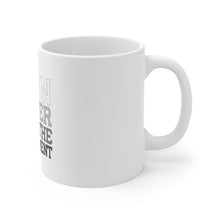 DistinctInk Glossy White Coffee / Tea Mug - I Run Better Than the Government