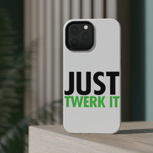 DistinctInk ToughCase for Apple iPhone, Compatible with MagSafe Charging - Just Twerk It