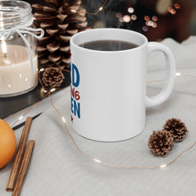 DistinctInk Glossy White Coffee / Tea Mug - Hard Twerking Citizen