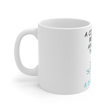 DistinctInk Glossy White Coffee / Tea Mug - Cop Pulled Over, Rock Paper Scissors