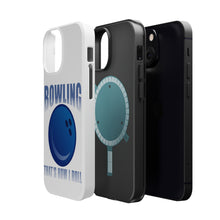 DistinctInk ToughCase for Apple iPhone, Compatible with MagSafe Charging - Bowling That's How I Roll
