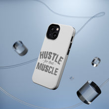 DistinctInk ToughCase for Apple iPhone, Compatible with MagSafe Charging - Hustle for that Muscle