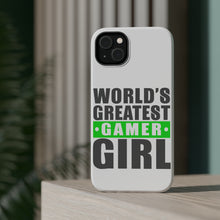 DistinctInk ToughCase for Apple iPhone, Compatible with MagSafe Charging - World's Greatest Gamer Girl Video Games