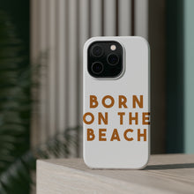 DistinctInk ToughCase for Apple iPhone, Compatible with MagSafe Charging - Born on the Beach