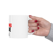 DistinctInk Glossy White Coffee / Tea Mug - Hunting Mode - ON