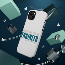 DistinctInk ToughCase for Apple iPhone, Compatible with MagSafe Charging - Trust Me I'm an Engineer