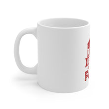 DistinctInk Glossy White Coffee / Tea Mug - Life is Better Down on the Farm