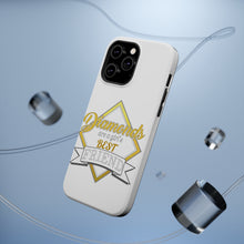 DistinctInk ToughCase for Apple iPhone, Compatible with MagSafe Charging - Diamonds Are a Girl's Best Friend