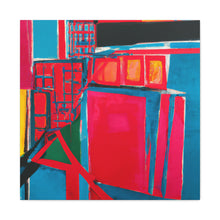 Royce Robins. - Mid-Century Modern Canvas Wall Art Decor