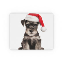 DistinctInk Mouse Pad - 1/4" Foam Rubber - Miniature Schnauzer Puppy