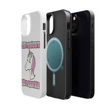 DistinctInk ToughCase for Apple iPhone, Compatible with MagSafe Charging - 90% Unicorn 10% Sparkle