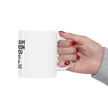 DistinctInk Glossy White Coffee / Tea Mug - Drinking Rum Before Noon Makes You A Pirate