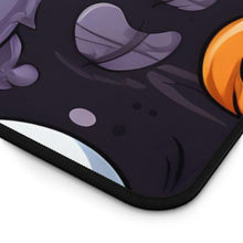 DistinctInk Desk Mat with Spooky Bat-o-lanterns Design for Halloween