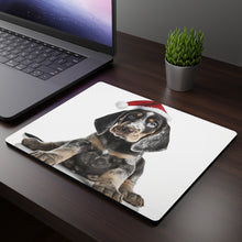 DistinctInk Mouse Pad - 1/4" Foam Rubber - Bluetick Coonhound Puppy