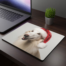 DistinctInk Mouse Pad - 1/4" Foam Rubber - Borzoi Puppy