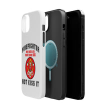 DistinctInk ToughCase for Apple iPhone, Compatible with MagSafe Charging - Firefighter - Job is to Save You
