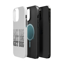 DistinctInk ToughCase for Apple iPhone, Compatible with MagSafe Charging - Eat Big Lift Big Get Big