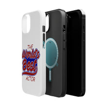 DistinctInk ToughCase for Apple iPhone, Compatible with MagSafe Charging - The World's Best Actor