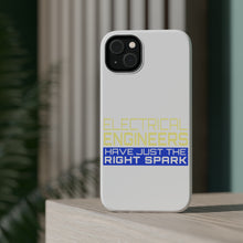 DistinctInk ToughCase for Apple iPhone, Compatible with MagSafe Charging - Electrical Engineers Have the Right Spark