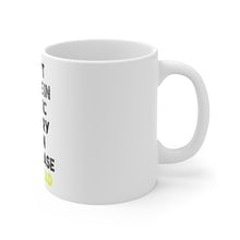 DistinctInk Glossy White Coffee / Tea Mug - Don't Believe in Plastic Surgery But Go Ahead