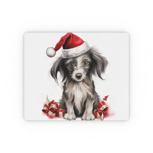 DistinctInk Mouse Pad - 1/4" Foam Rubber - Chinese Crested Puppy Drawing