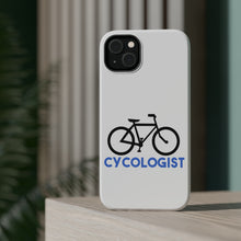 DistinctInk ToughCase for Apple iPhone, Compatible with MagSafe Charging - Cycologist Bicycle Cycling
