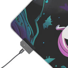 DistinctInk LED Gaming Mouse Pad with Exploring the Unknown Design for Halloween  LGBTQ+ Pride