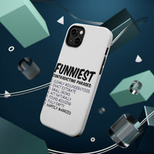 DistinctInk ToughCase for Apple iPhone, Compatible with MagSafe Charging - Funniest Contradicting Phrases - Married