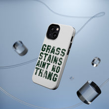 DistinctInk ToughCase for Apple iPhone, Compatible with MagSafe Charging - Grass Stains Ain't No Thang