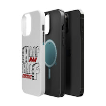 DistinctInk ToughCase for Apple iPhone, Compatible with MagSafe Charging - Half Man Half Crocodile