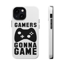 DistinctInk ToughCase for Apple iPhone, Compatible with MagSafe Charging - Gamers Gonna Game - Video Games