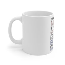 DistinctInk Glossy White Coffee / Tea Mug - Marry - Good Wife Become Happy
