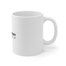 DistinctInk Glossy White Coffee / Tea Mug - Astronomy is Looking Up