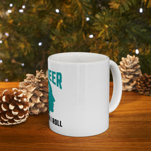 DistinctInk Glossy White Coffee / Tea Mug - Engineer That's How I Roll