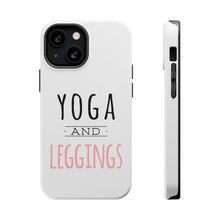 DistinctInk ToughCase for Apple iPhone, Compatible with MagSafe Charging - Yoga and Leggings
