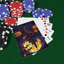 DistinctInk Playing / Poker Cards with Ghostly Ghouls in the Graveyard Design for Halloween