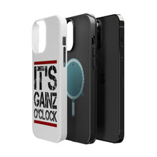 DistinctInk ToughCase for Apple iPhone, Compatible with MagSafe Charging - It's Gainz O'Clock Working Out