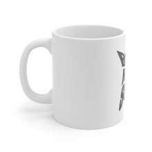 DistinctInk Glossy White Coffee / Tea Mug - Black Holes Suck - Astronomy