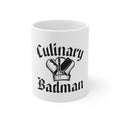 Glossy White Coffee / Tea Mug - Culinary Badman