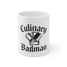 DistinctInk Glossy White Coffee / Tea Mug - Culinary Badman