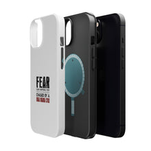DistinctInk ToughCase for Apple iPhone, Compatible with MagSafe Charging - Never Been Chased By A Mad Mama Cow